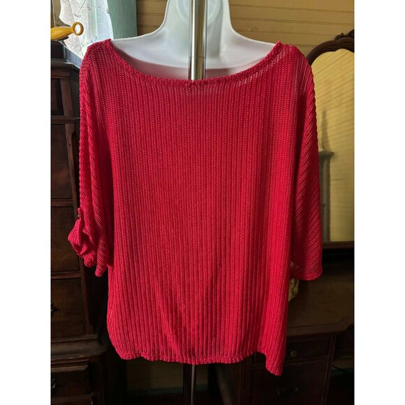 Kim Rogers Size 1X Women's One Piece Camisole/Lightweight Sweater 44" Bust 27" L - Picture 2 of 5